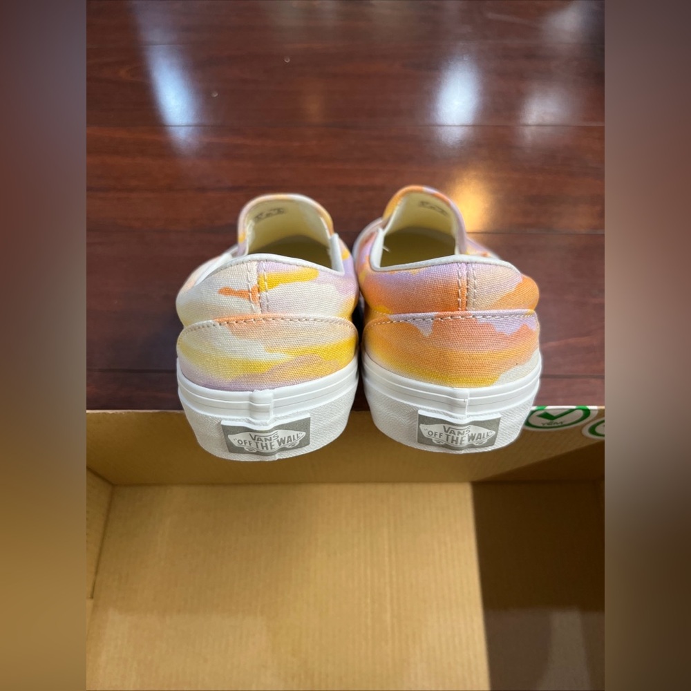 Womens 7.5 Vans Classic Slip On Festival Dream Sneaker Shoe Low Top New HALF BOX - Picture 5 of 16